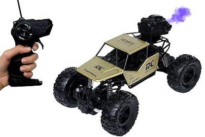 hda group Remote Control Rock Crawler Mist Smoke Spray Function, High Speed 1:18 RC Car