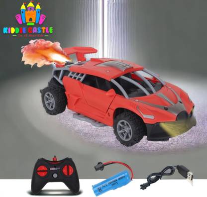 Kiddie Castle RC Smoke Car /Openable Doors With Smoke & Light Effect
