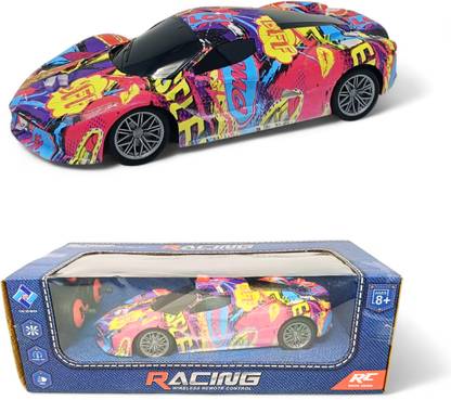 FANSEEKART Super Fast Drift Racing Designer Remote Control Car, Headlight and Taillight_19