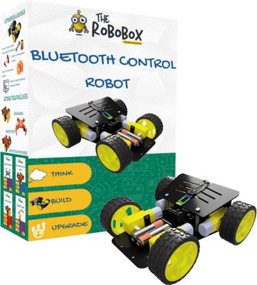 ROBOBOX Bluetooth Control Car Kit | Educational Toys for Kids with Arduino Programming