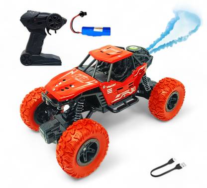 FANSEEKART Best Big Size Remote Rock Crawler Car with Metal Body, with Mist Spray Effect_19