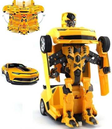 K.D Tinytots Automatic Convertible Transforming Robot Car Toy for Kids