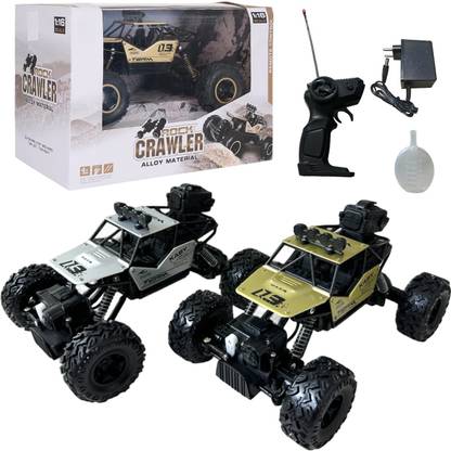 Aavkar creation Remote Control 1:18 Rock Crawler Metal High Speed 4X4 Rechargeable Car_DD16