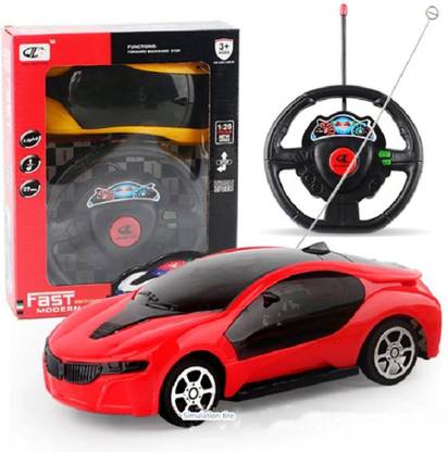 Xcillince Toys Steering Fast Remote Control Car For Kids, (Multicolor)