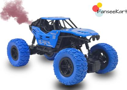 FANSEEKART Wireless Remote Control Rock Crawler Car with Metal Body and Smoke Effect_01
