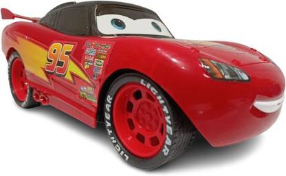 My Toy Town Rechargeable Remote Control Lightning McQueen Car High Speed RC Vehicle Toy