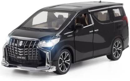venimall Exclusive Alloy Metal Pull Back Die-cast Car 1:24 Alphard Diecast Metal