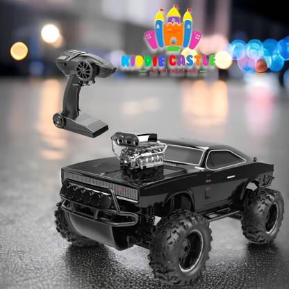 Kiddie Castle 1:10 Sand Monster Rechargeable Truck With Remote Control For Kids