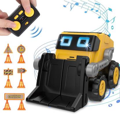 Magicwand R/C Rechargeable Bulldozer Dancing & Talking Smart Team Robot