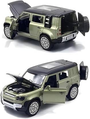 Chigy Wooh 1:32 Scale Alloy Die-Cast Metal SUV Car Toy for Kids. Defender Openable Door