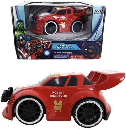 curiotoys Avengers Theme Remote Control Toy Car ABS Plastic Full Function RC Radio Control