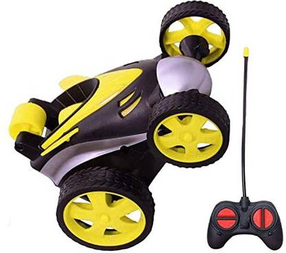 VARSHA COLLECTION Best Mini Stunt Remote Control Rechargeable Car Toy for Kids-Random-Color