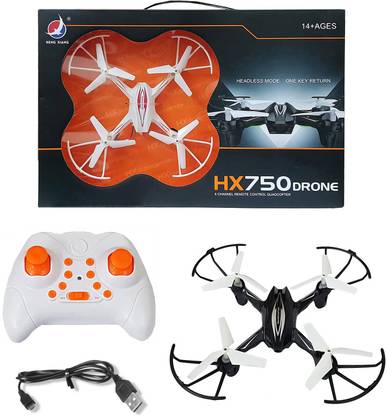 NHR HX750 Drone 2.6 Ghz 6 Channel Remote Control Quadcopter without Camera for Kids