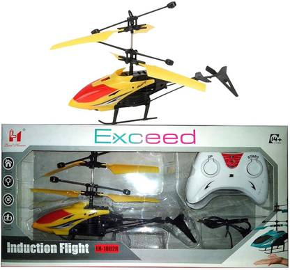 KHELOZZ Exceed Helicopter Remote Control & Rechargeable Flying Unbreakable Toys