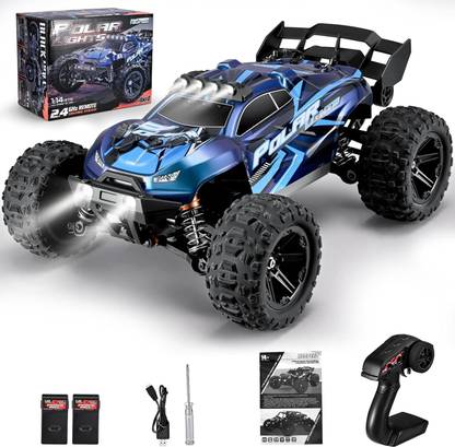 star impex 1:14 Scale 60Km/h, 4WD RC Car, Waterproof Drift Off-Road New Brush Motor