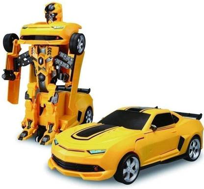 ROZZBY Converting Car to Robot, Robot Car Toy with Light and Sound for Kids