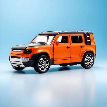 PlayNJoy SUV L Rover Defender Premium Dai Cast Metal Toy Car For kids and car lovers
