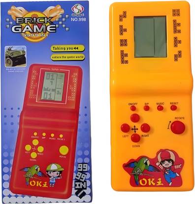Zenex store Gaming Console Brick Video Game Battery Operated 9999 in 1