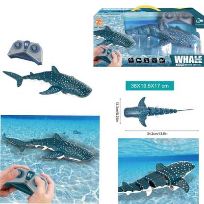 KTRS Robot Shark Remote Control Whale Shark Version Waterproof 2.4Ghz Wireless