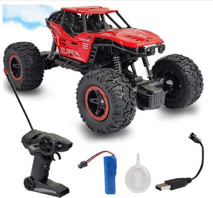 RNAV Remote Control Smoke Rock Crawler Car Toys for Kids Multicolor