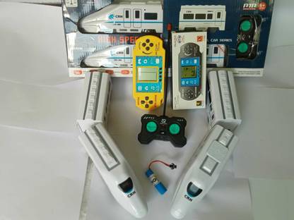 Kmc kidoz Combo Rechargeable Remote Control Train & Pop Station Video Game Toy for Kids