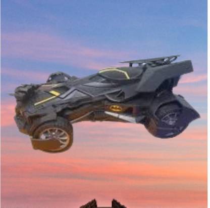 Toyland.toys Bat Man Spray Remote Control Car With Hi Speed69