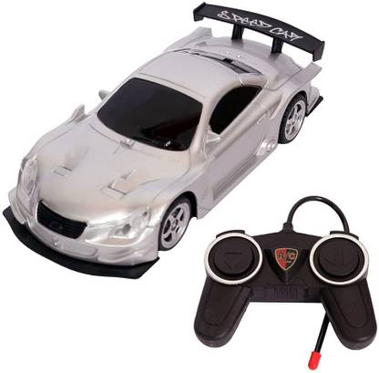 ROAD BURNER Remote Control Car for Kids-Tornado-Made in India-1:22 Scale-Pack of 1 in Silver