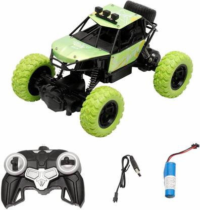 PRANCING UNICORN 1:18 Scale Remote Control All Terrain RC Rock Crawler with Shock Absorption