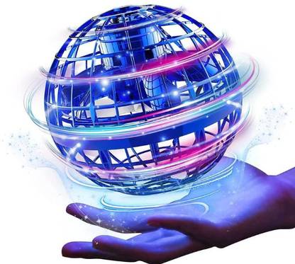 TrendWith RC Flying Magic Ball Spinner Toy for Kids | RGB Light Wind Ball | Rechargeable