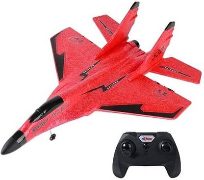 Maa impex Foam Fighter RC Airplane with Automatic Balance(multicolour)