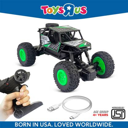 Toys R Us Fastlane Remote Control & Rechargeable Car Rock Climber High Speed Monster Truck for kids