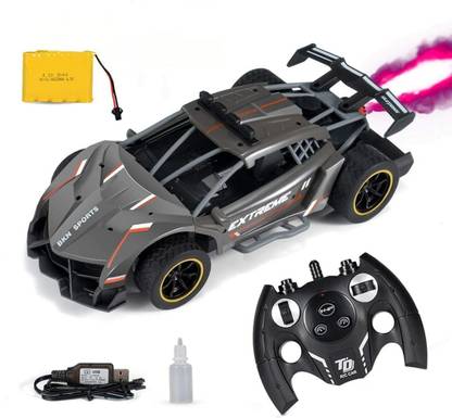HEZKOL Tier 1 Racing Spray Car Runner RC 1/12 Scale Toy 2.4 GHz with Rear Fog Stream