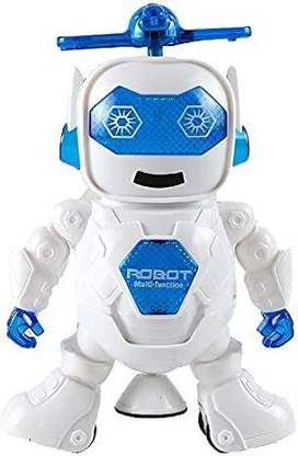mega star Dancing Robot Toy for Kids, 360° Body Spinning Dancing Robot Toy with LED Lights Flashing and Music, Smart Interactive Electronic Kids Robot Toy
