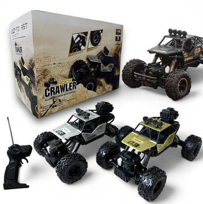 Aavkar creation Remote Control 1:18 Rock Crawler Metal High Speed 4X4 Rechargeable Car_DD13
