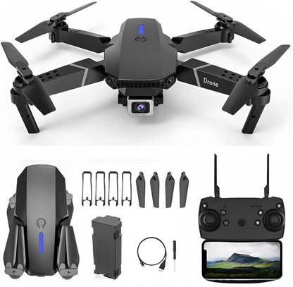 harshiv E88 Pro Drone 4k HD foldable With Camera Drone