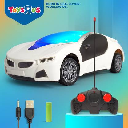 Toys R Us Fastlane 3D lighting kids high speed rechargeable remote control Car for 3+ Years