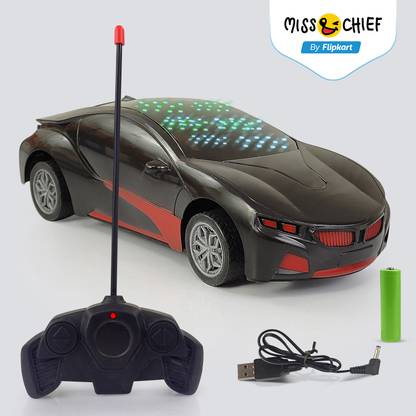 Miss & Chief 3D LED Lighting | high speed rechargeable remote control Car for Kids