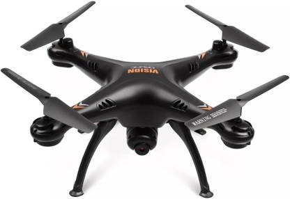 Vision Drone With Wifi Camera & Rc App Control In BLACK Color