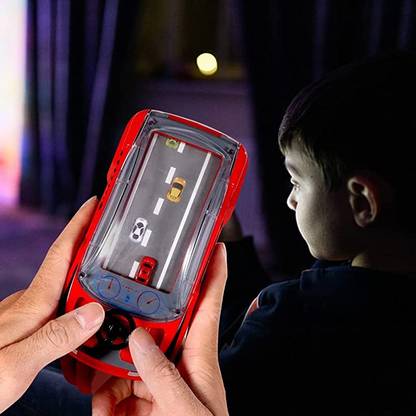 Zyamalox Hand-Held Portable Car Adventure Game Machine Speed Children's Toy Manual Puzzle