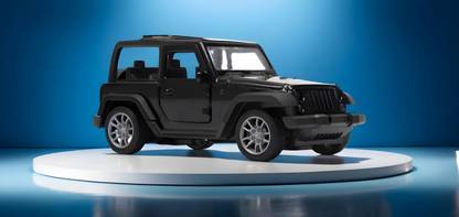 PlayNJoy Thar Metal Toy Jeep - Realistic and Durable with Pull Back Function