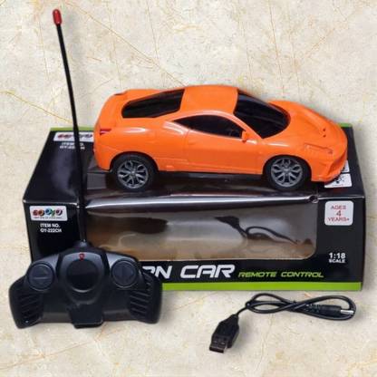 AS TRADERS Famous Car Rechargeable Remote Control Toy O6