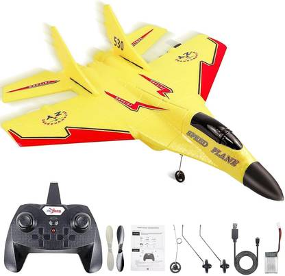 Magicwand EPP Foam Jet Fighter Stunt RC Airplane with Automatic Balance System & LED Light