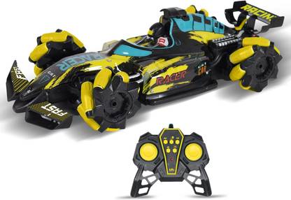 KIPA GAMING Stunt Toy Car Remote Control Smoke Car with LED Light for Kid Stunt Drift Rc Car