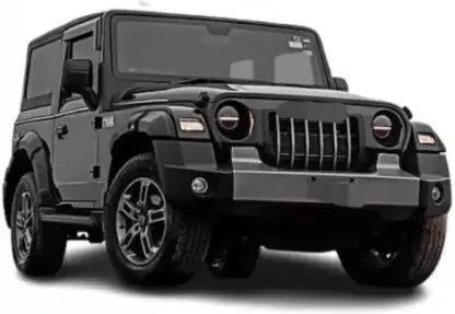 Storex Black Thar Premium Diecast Toy Car - Pull Back Action