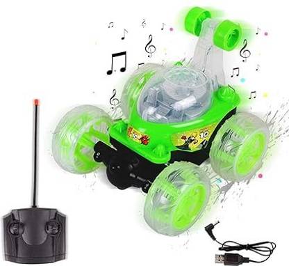 Xpert Rotating Rolling Rechargeable Car Toy Comes with USB Charging