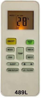 Upix 142-VT (with Backlight) AC Remote Compatible for Voltas AC (EXACTLY SAME REMOTE WILL ONLY WORK) Remote Controller