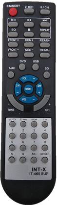 OG IT-465 SUF Remote Compatible with INTEX HOME THEATER Remote Controller