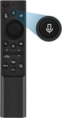 HDF Remote Control Compatible for Samsung TV With Voice & Google Assistant Supported QLED Series (BN59-01363A) Smart TV with Voice & Google Asst Supp & Netflix Samsung Smart TV Remote-Please match The Image With Old Remote Controller