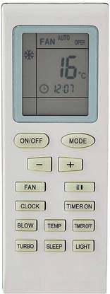 vmps 1 Year Warranty YB1FA AC Remote Compatible for VOLTAS LLOYD ONIDA GODREJ ELECTROLUX GREE AC Remote Controller