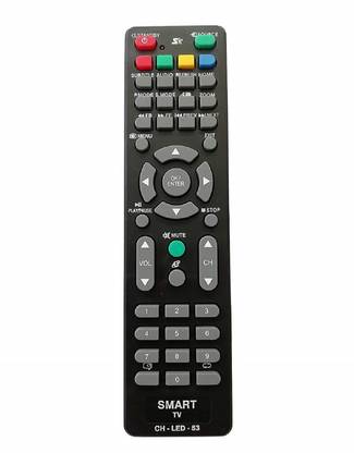 TVE CHN-LED-53 LCD LED Smart HD TV M-CH-LED-21(WITH GREEN MUTE BUTTON &) SAME MODELCOMPATIBLE to  RECONNECT Remote Controller